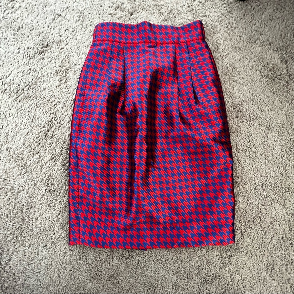Houndstooth Skirt